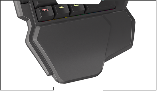 Klávesnice NATEC Genesis Thor 100 RGB černá black