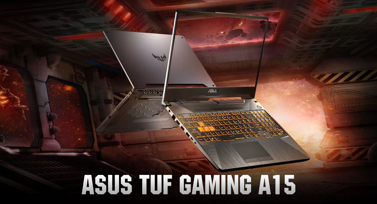 Herní notebook ASUS TUF Gaming A15 FA506IU šedý gray