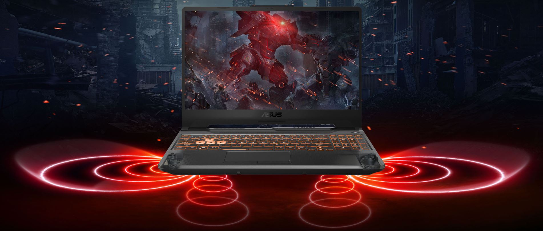 Herní notebook ASUS TUF Gaming A15 FA506IU šedý gray