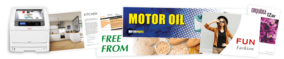 Tiskárna OKI C824dn bílá white