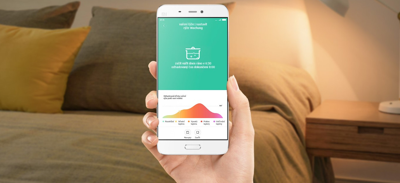 Rýžovar XIAOMI Mi Induction Heating Rice Cooker bílý white