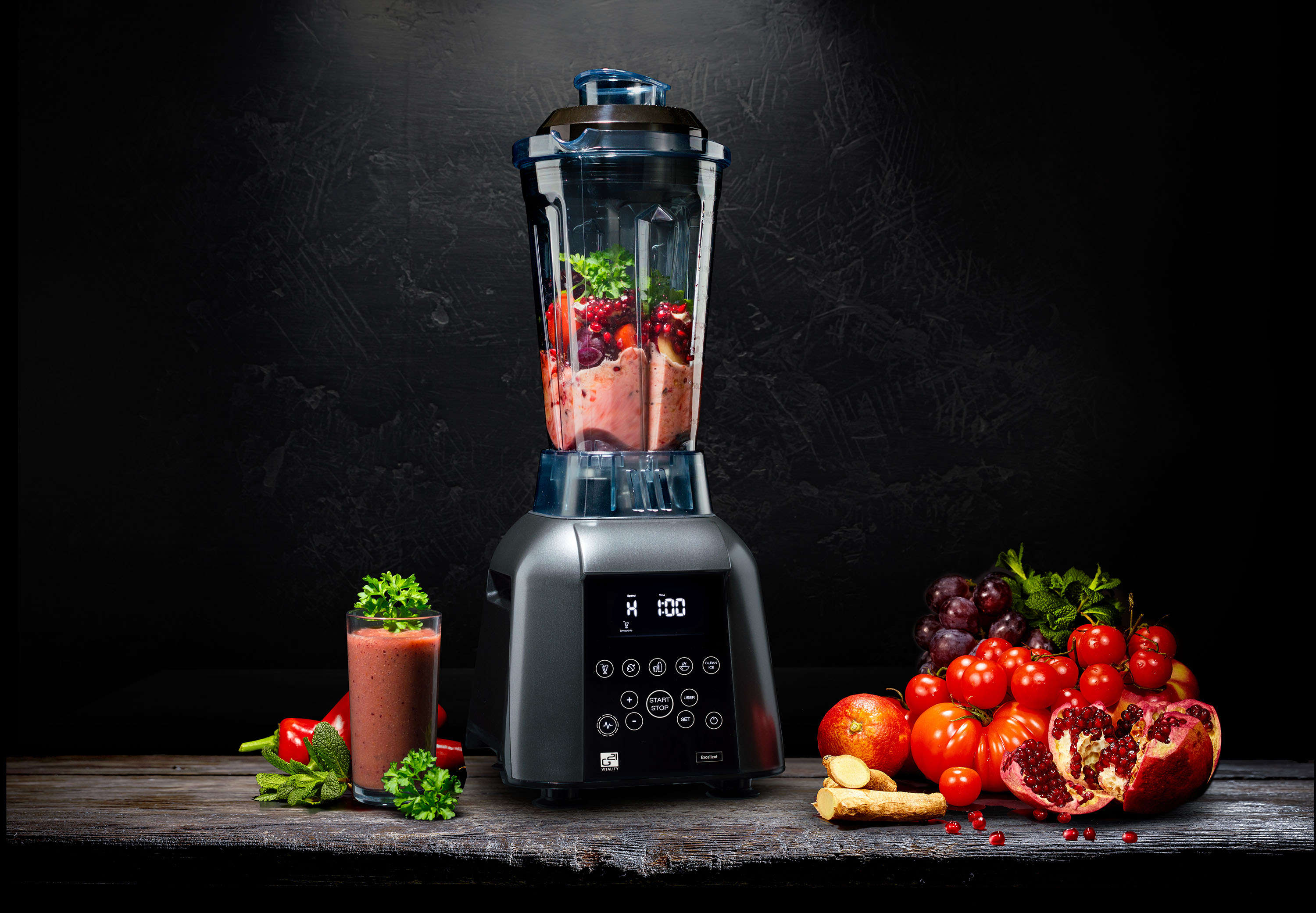 Stolní mixér G21 Blender Excellent černý black