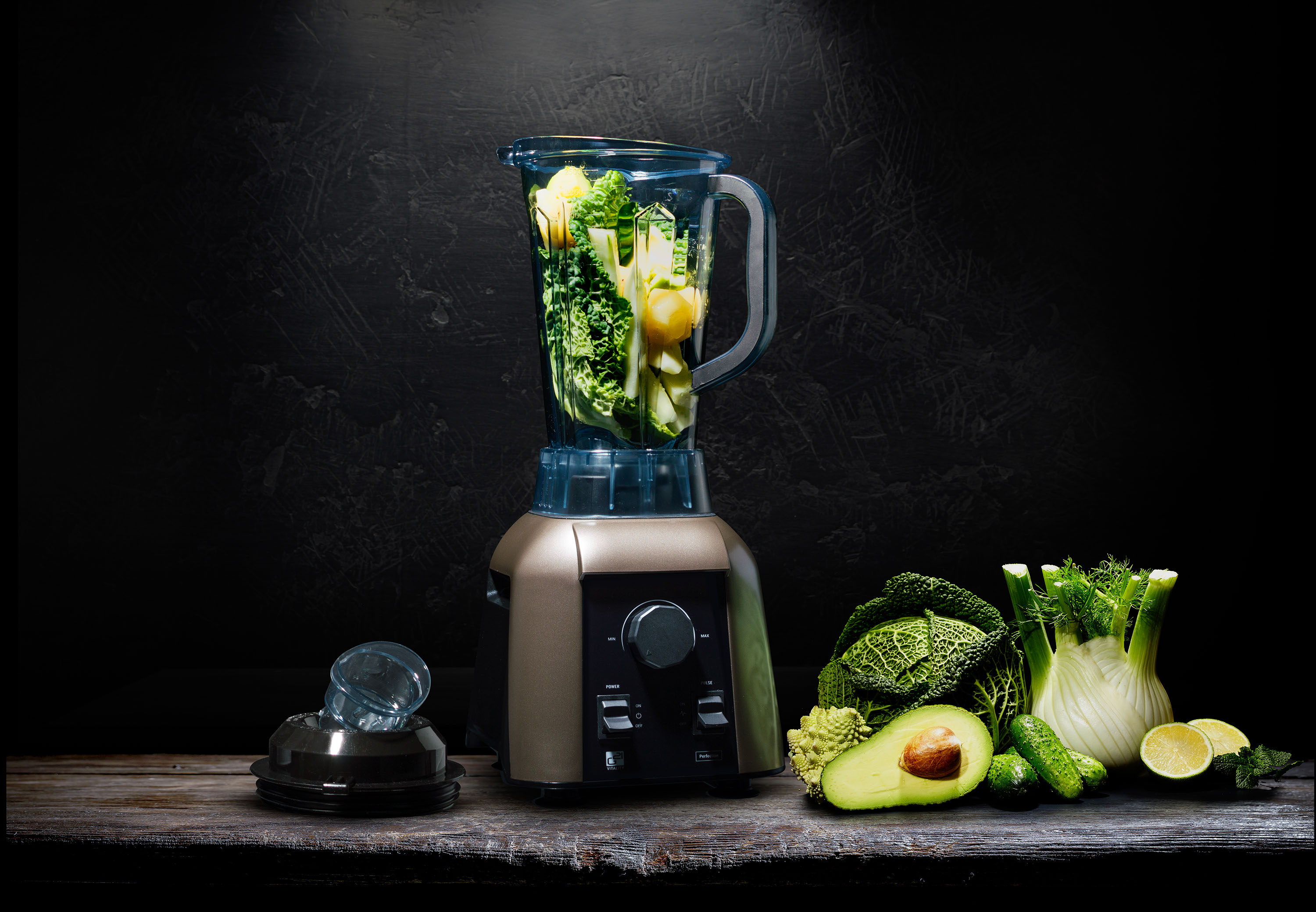 Stolní mixér G21 Blender Perfection hnědý brown