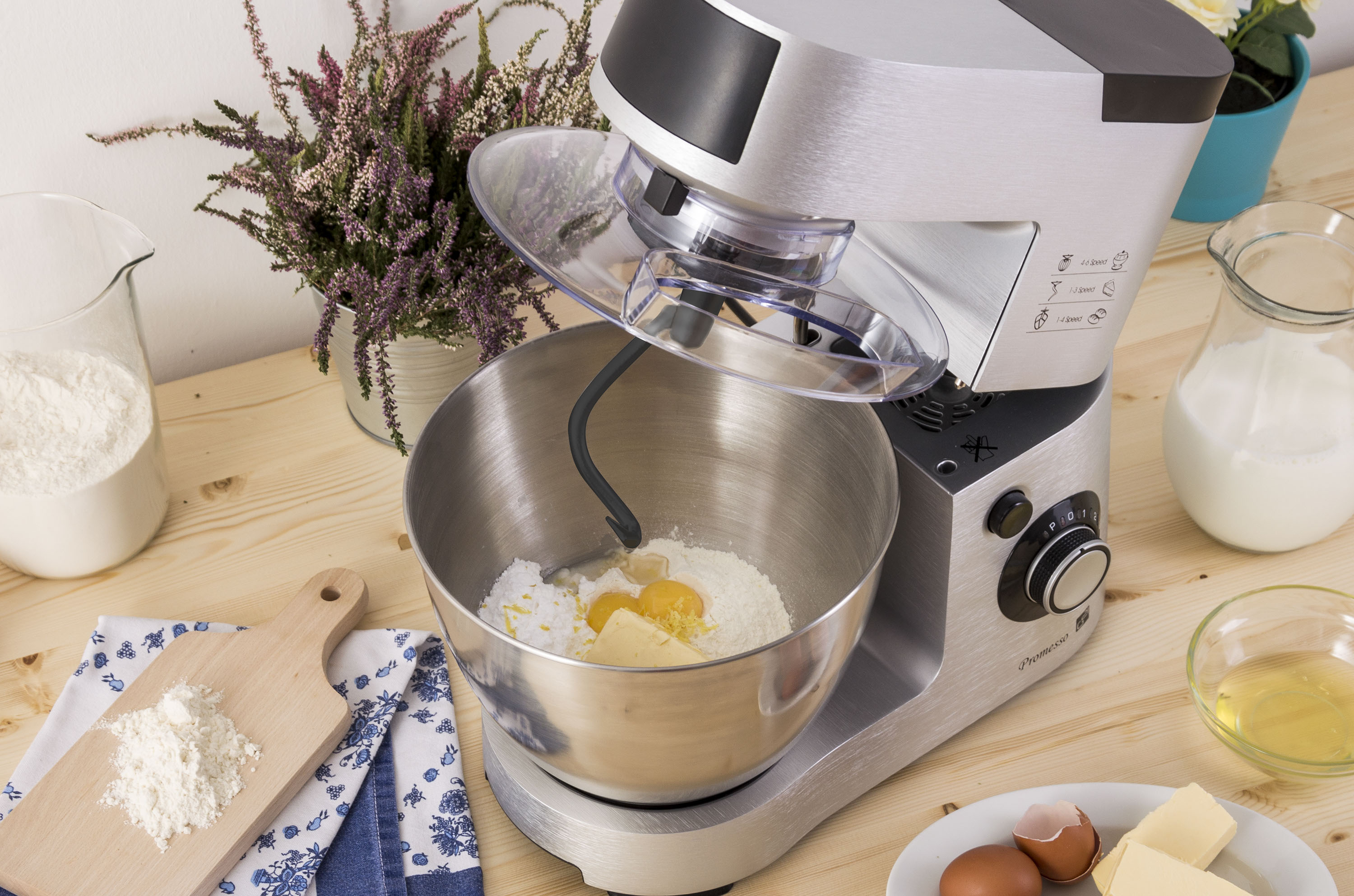 Kuchyňský robot G21 Promesso aluminium