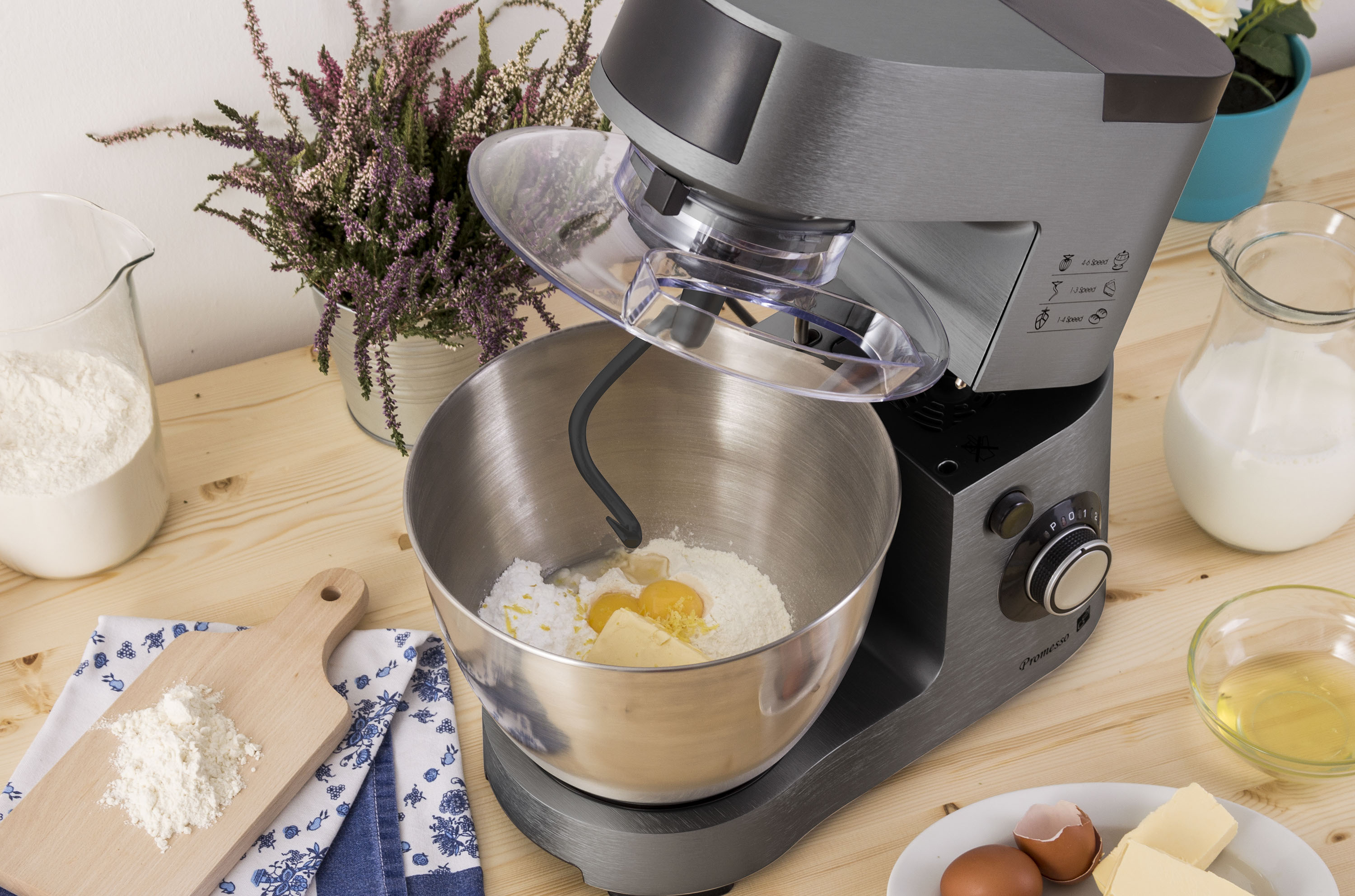 Kuchyňský robot G21 Promesso šedá grey