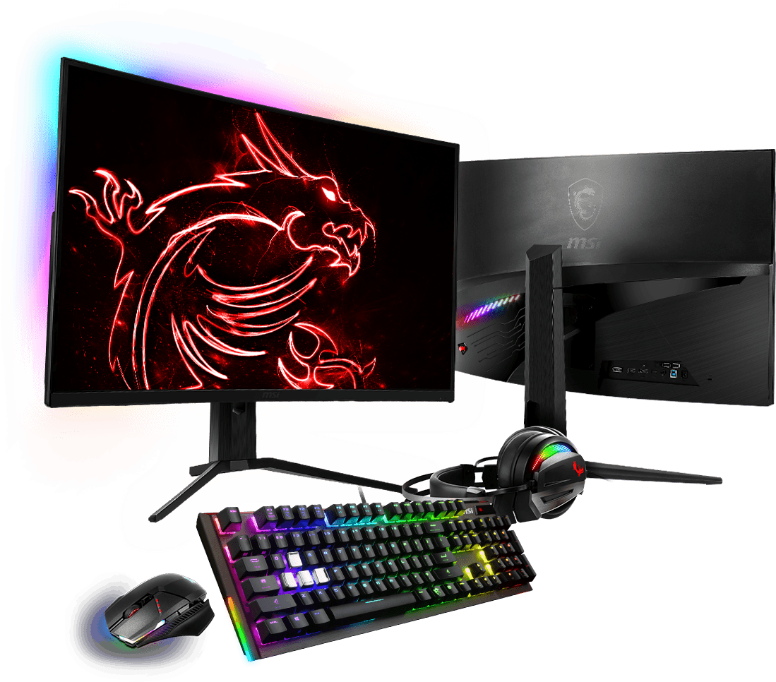 Prohnutý LED monitor MSI Optix MAG272CQR 27 černý black
