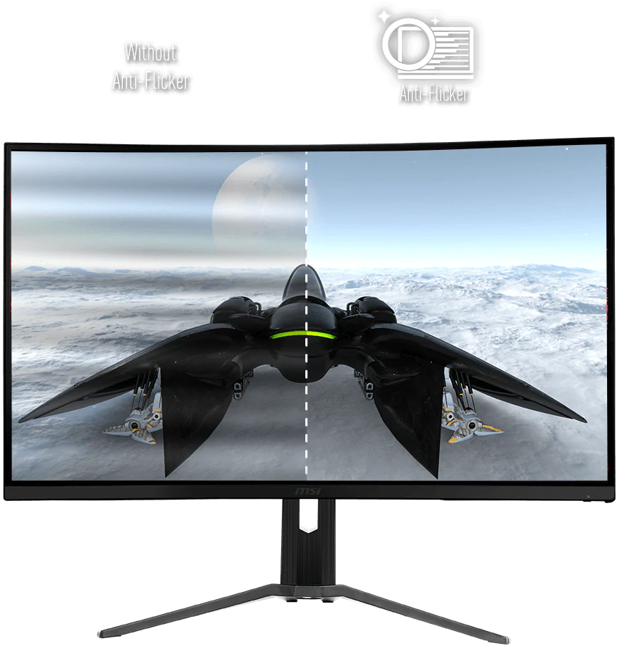 Prohnutý LED monitor MSI Optix MAG272CQR 27 černý black