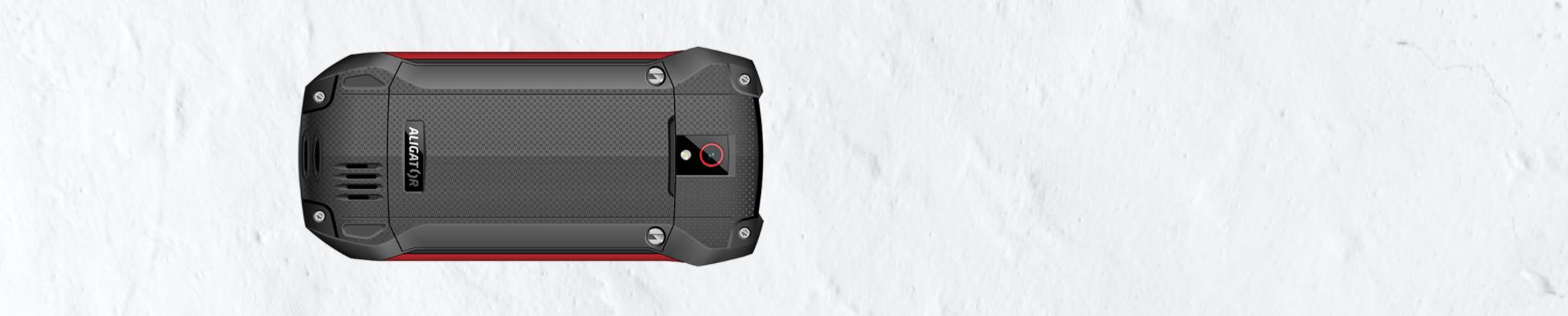 Mobilní telefon ALIGATOR R40 eXtremo černáčervená blackred