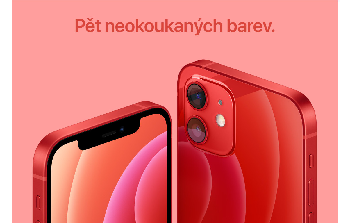 Mobilní telefon APPLE iPhone 12 128GB červená red