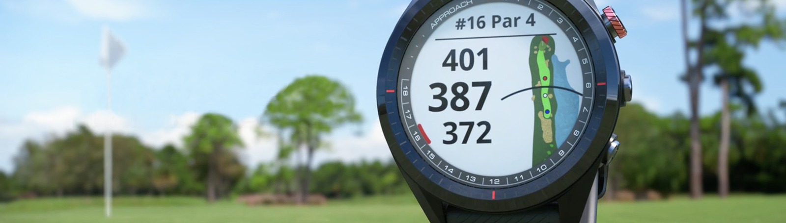 Golfové GPS hodinky GARMIN Approach S62 Black