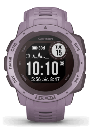 Chytré hodinky GARMIN Instinct Solar Orchid Optic
