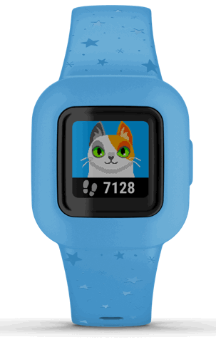 Fitness náramek GARMIN vívofit junior3 modrý blue