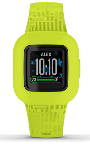 Fitness náramek GARMIN vívofit junior3 zelený green