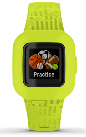 Fitness náramek GARMIN vívofit junior3 zelený green