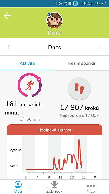 Fitness náramek GARMIN vívofit junior3 zelený green