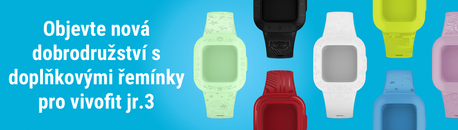 Fitness náramek GARMIN vívofit junior3 zelený green