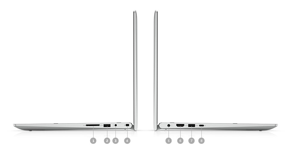 Notebook DELL Inspiron 5406 2v1 Touch stříbrný silver