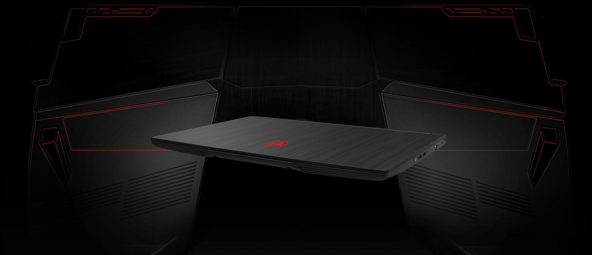 Herní notebook MSI GF65 Thin černý black