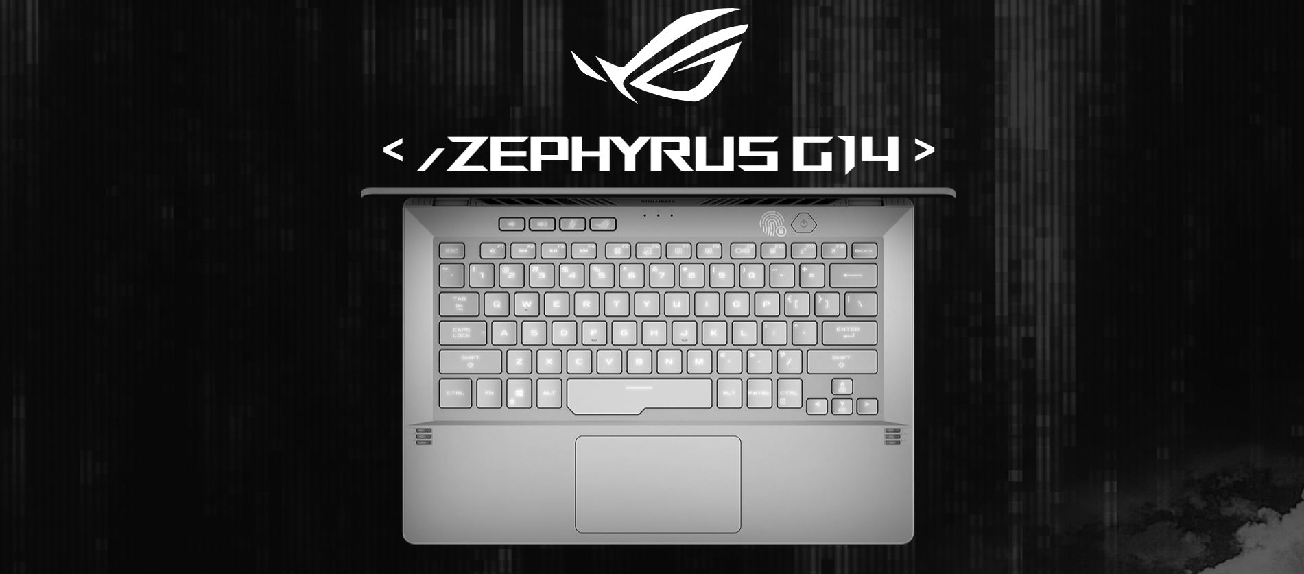 Herní notebook ASUS ROG Zephyrus G14 GA401IU bílý white