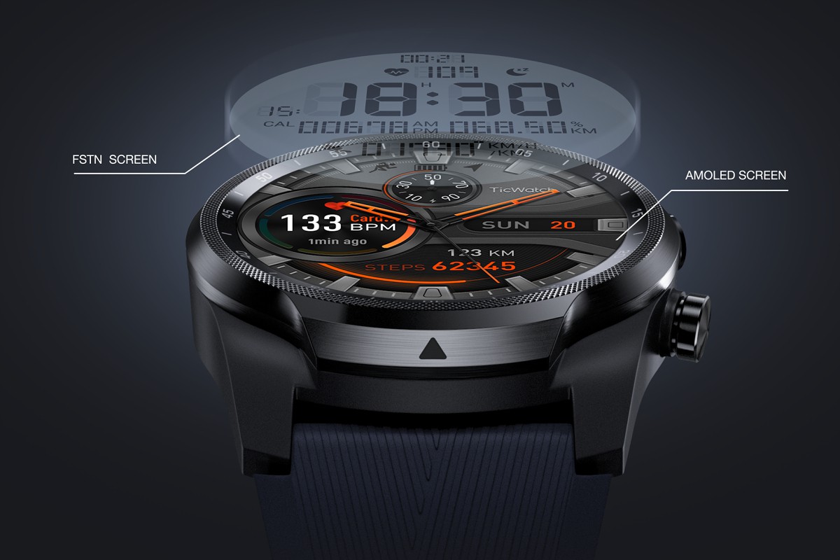 Chytré hodinky TICWATCH Pro 4G černé Black