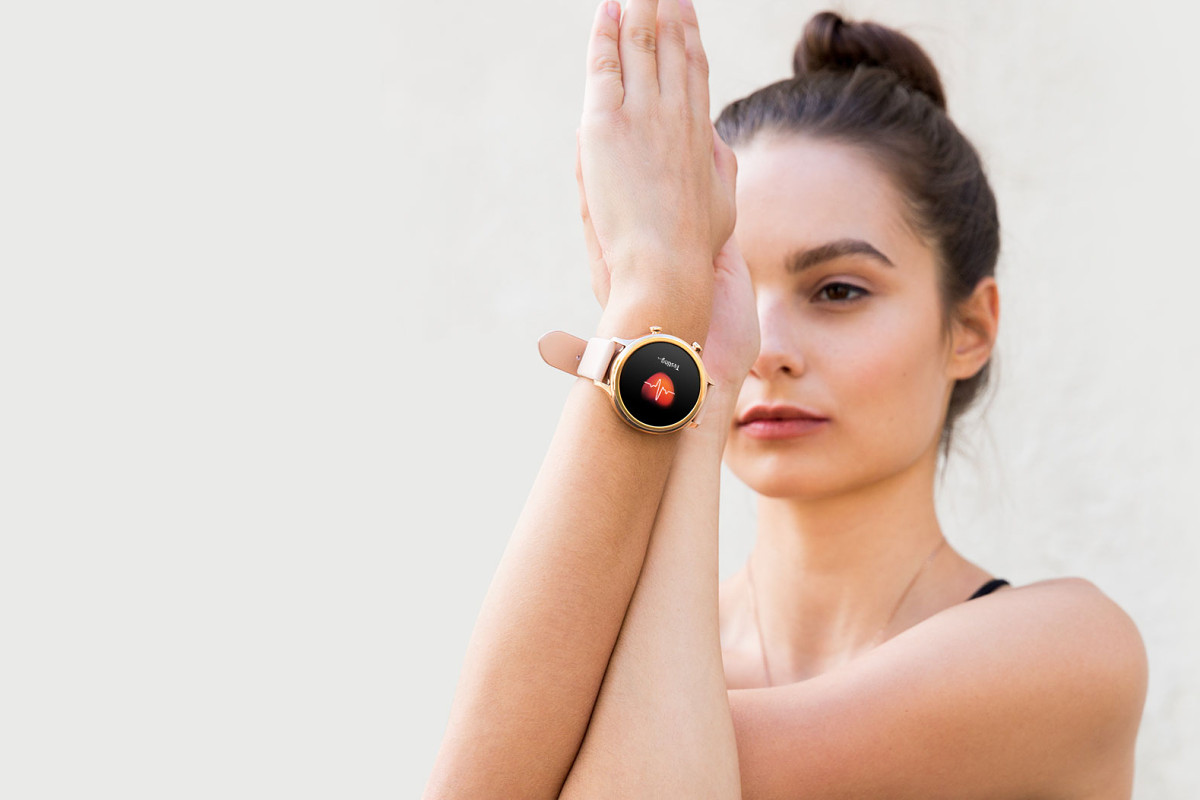 Chytré hodinky TICWATCH C2+ Onyx Black