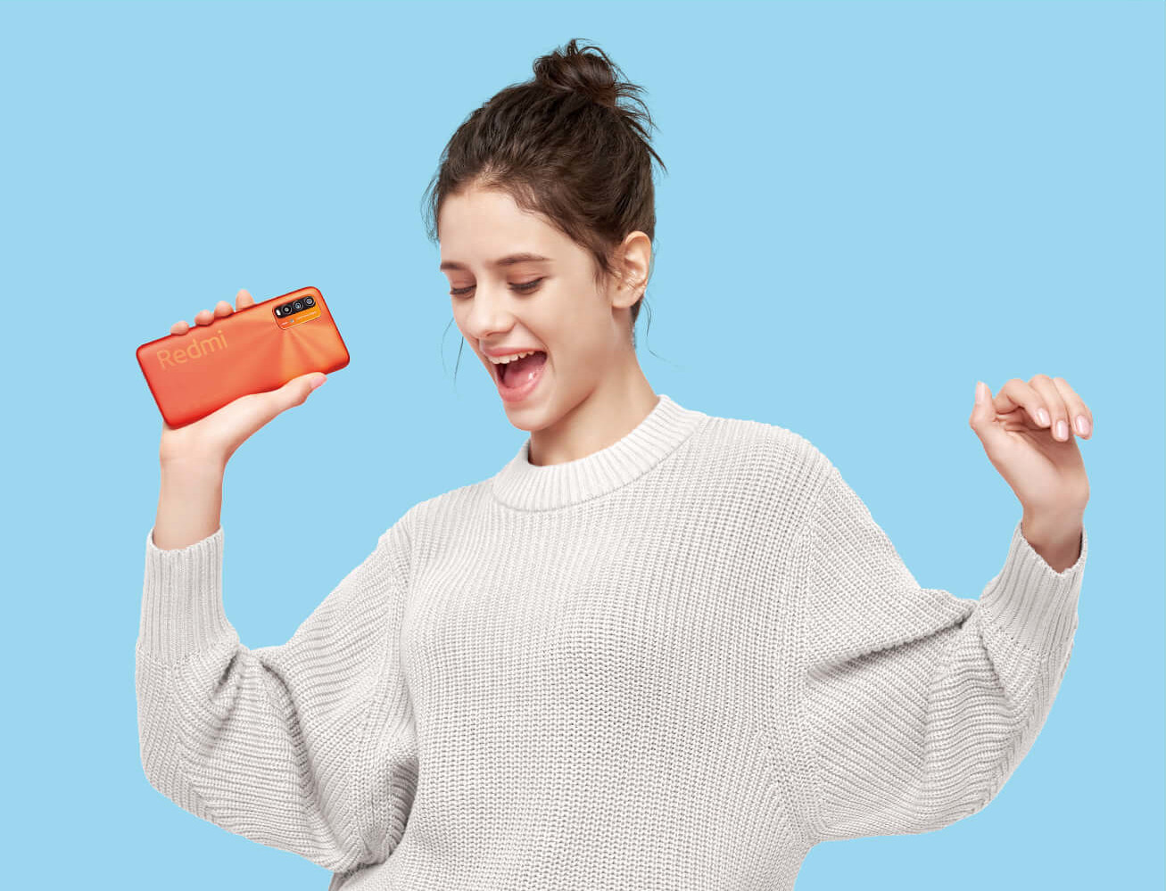 Mobilní telefon XIAOMI Redmi 9T 4128GB oranžový orange