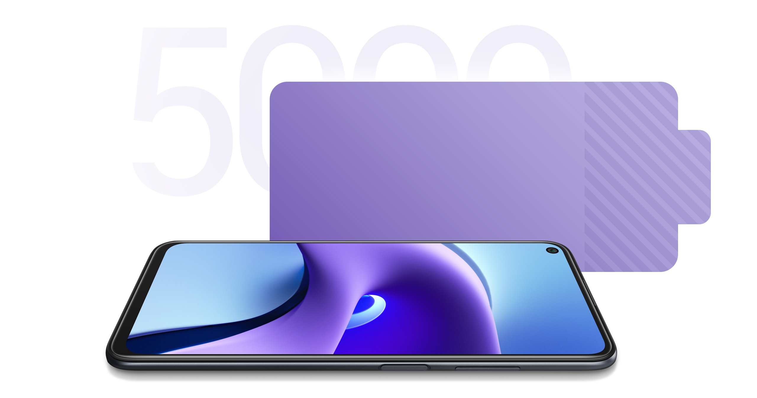 Mobilní telefon XIAOMI Redmi Note 9T 464GB fialový purple