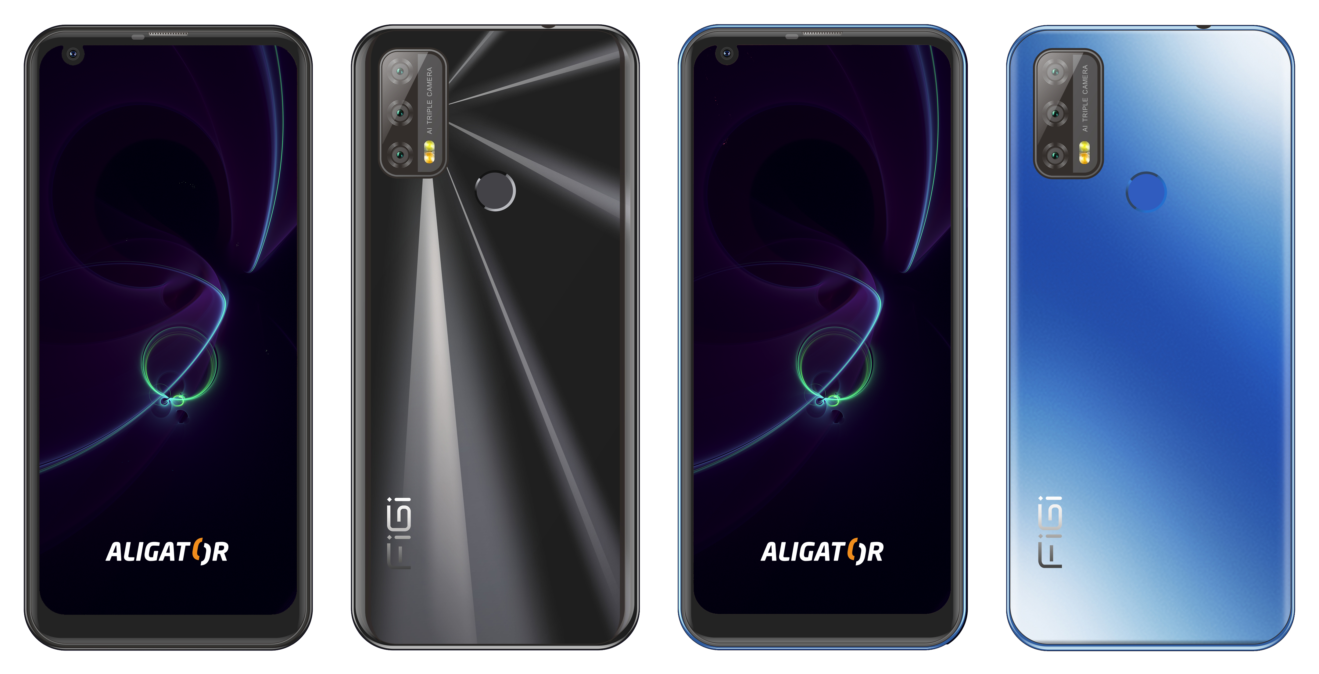 Mobilní telefon ALIGATOR FIGI NOTE3 PRO 128GB modrý blue