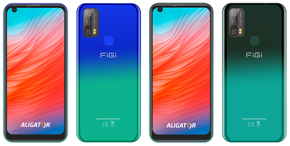 Mobilní telefon ALIGATOR FIGI NOTE3 32GB zelený green