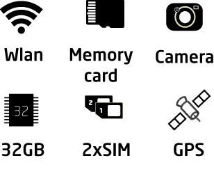 Mobilní telefon ALIGATOR S6500 Duo 32GB fialový purple