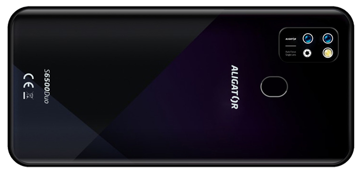 Mobilní telefon ALIGATOR S6500 Duo 32GB fialový purple