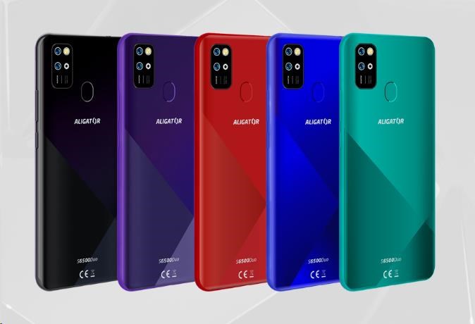 Mobilní telefon ALIGATOR S6500 Duo 32GB černý black