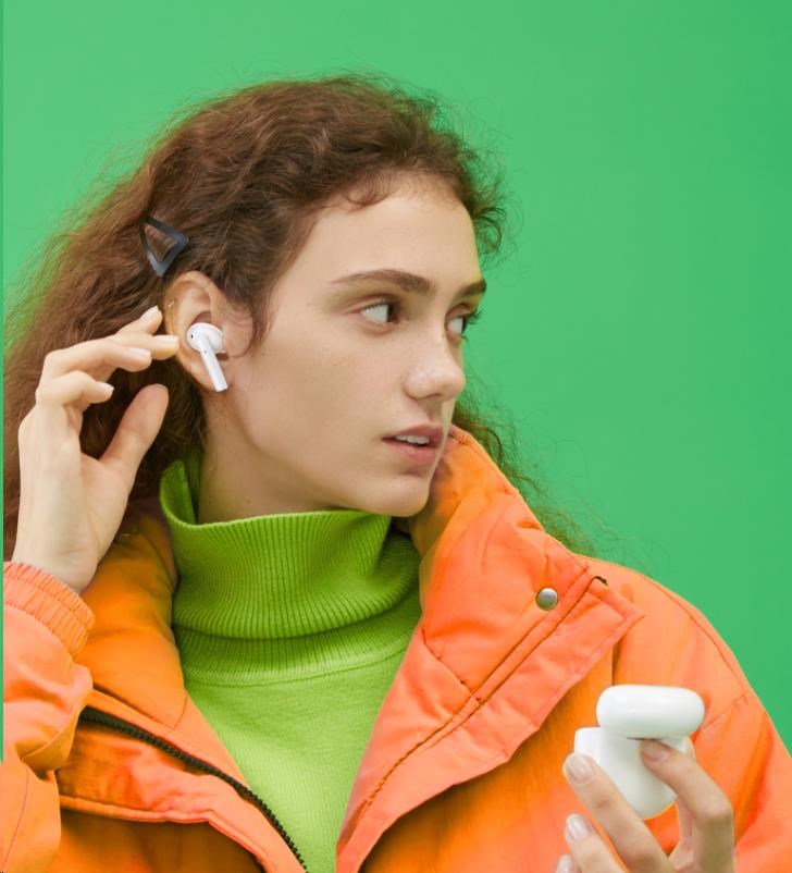 Bezdrátová sluchátka REALME Buds Air Pro bílé white