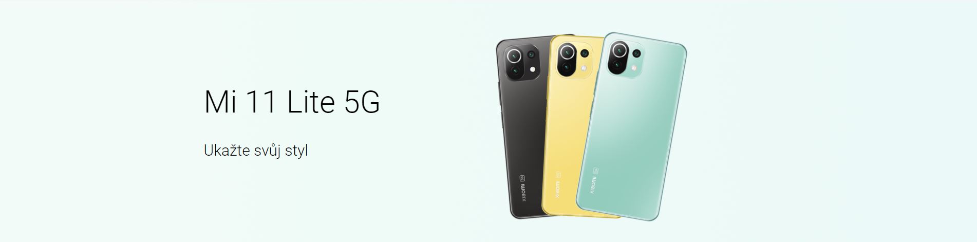 Mobilní telefon XIAOMI Mi 11 Lite 5G 8128GB černý black