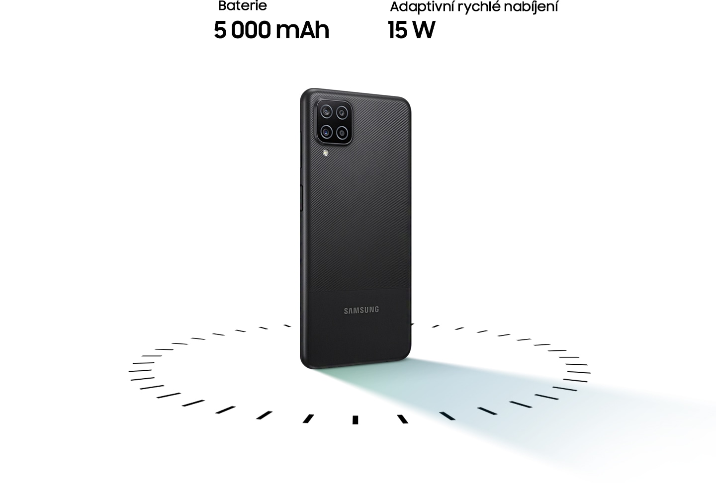 Mobilní telefon SAMSUNG Galaxy A12 64GB černý black