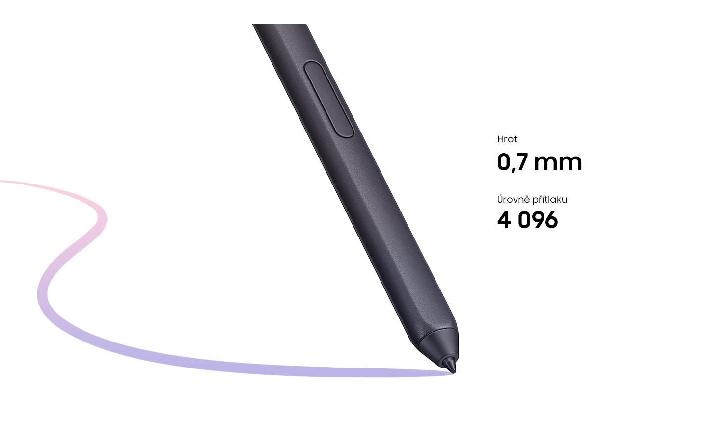 Stylus pro Samsung SAMSUNG S Pen Galaxy S21 Palette Black