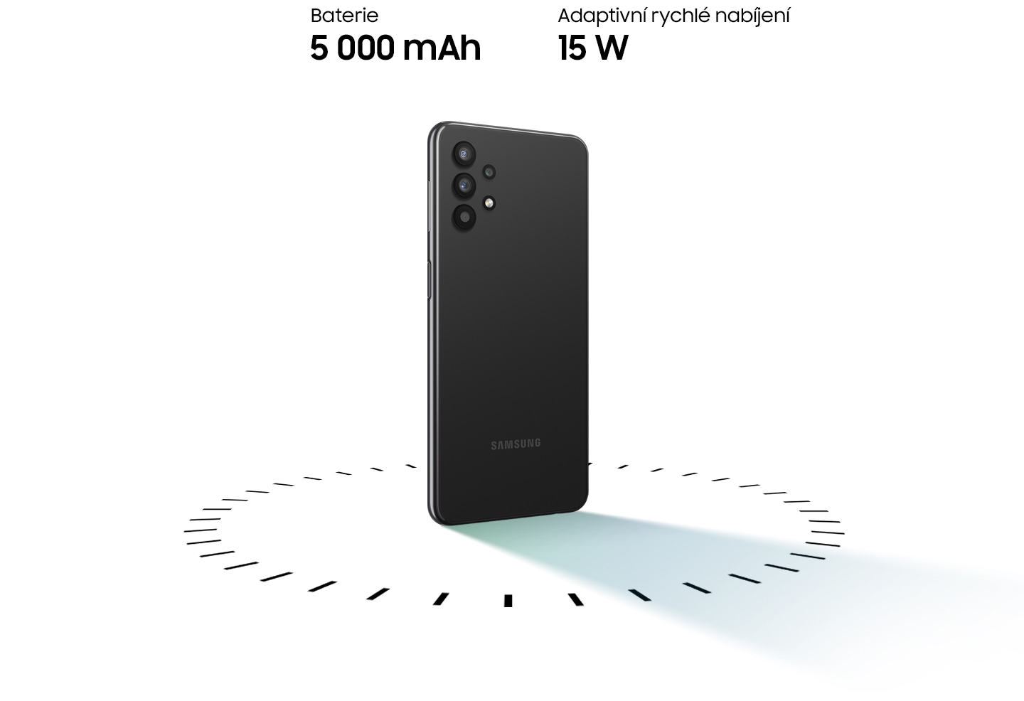 Mobilní telefon SAMSUNG Galaxy A32 5G fialový