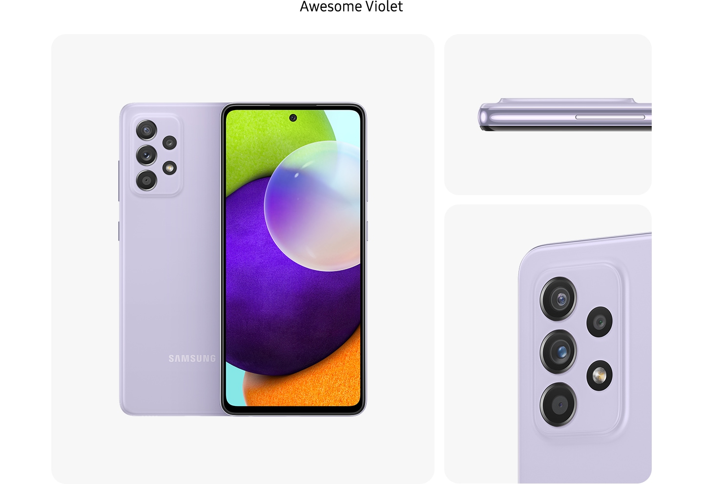 Mobilní telefon SAMSUNG Galaxy A52 128GB černý black