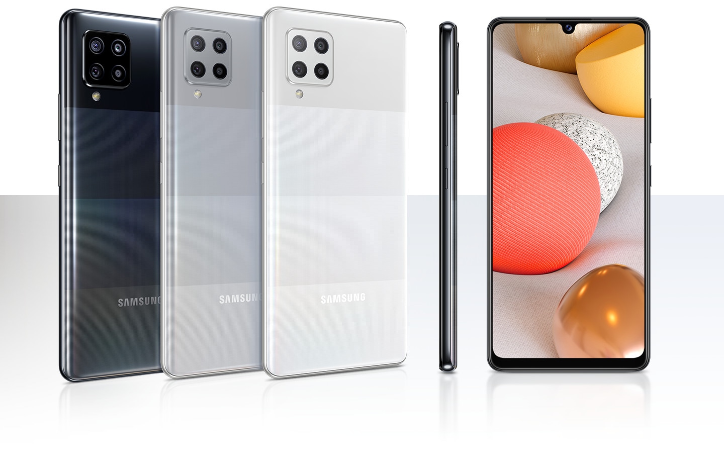Mobilní telefon SAMSUNG Galaxy A42 5G šedý gray