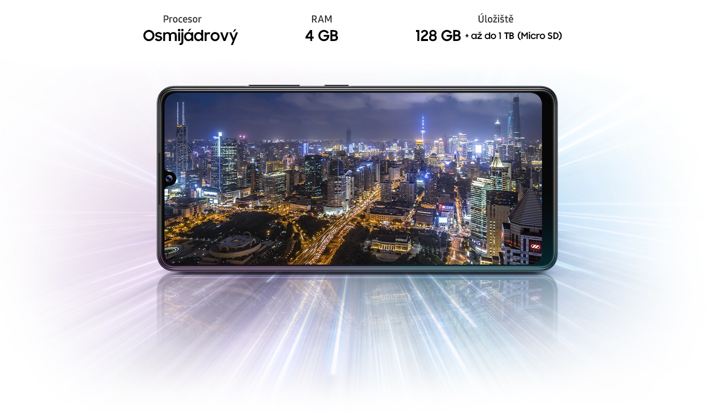 Mobilní telefon SAMSUNG Galaxy A42 5G šedý gray