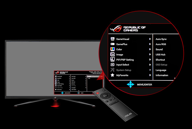 43 WLED monitor ASUS XG438QR