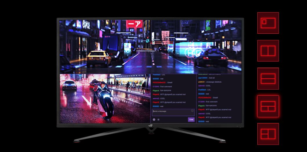 43 WLED monitor ASUS XG438QR