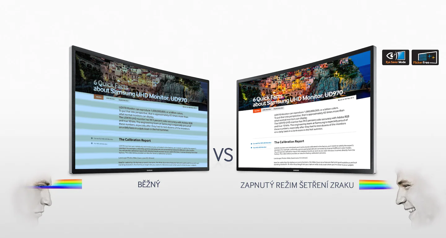 27 LED prohnutý monitor SAMSUNG C27F390
