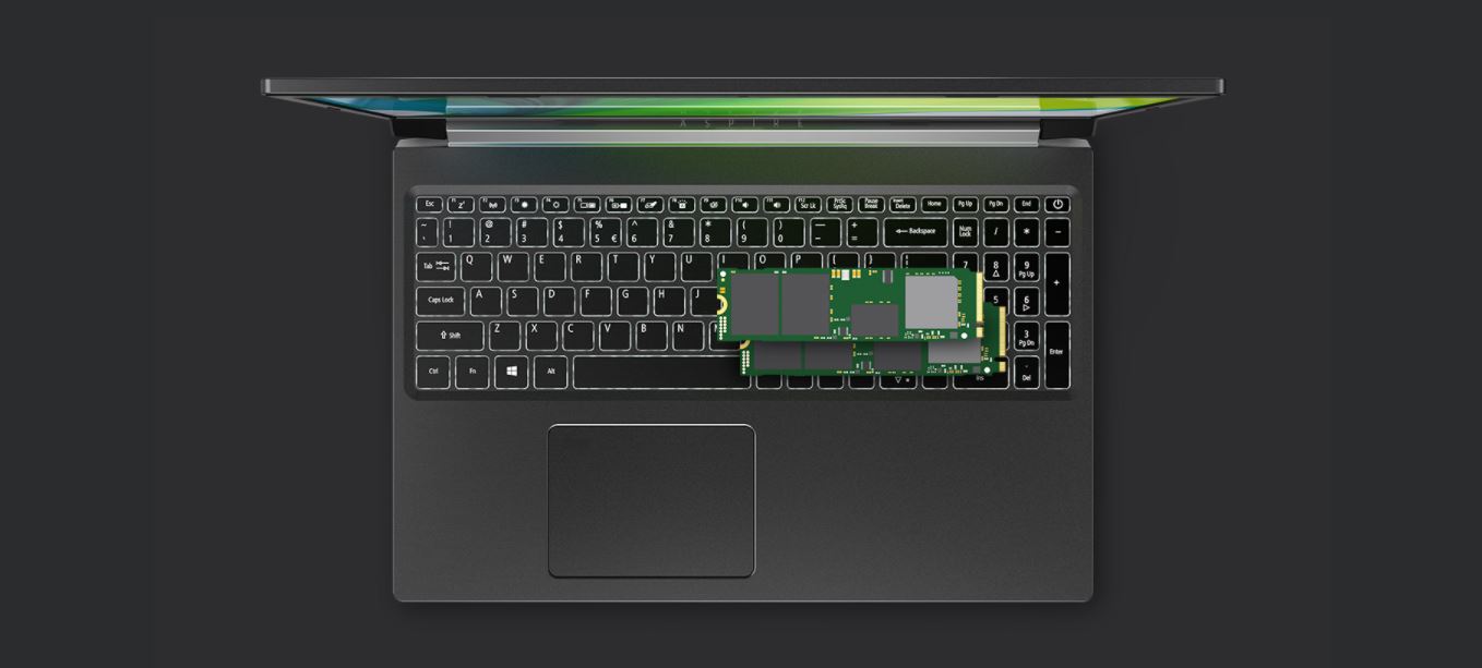 Notebook ACER Aspire 7 A71575G53P8 černý black