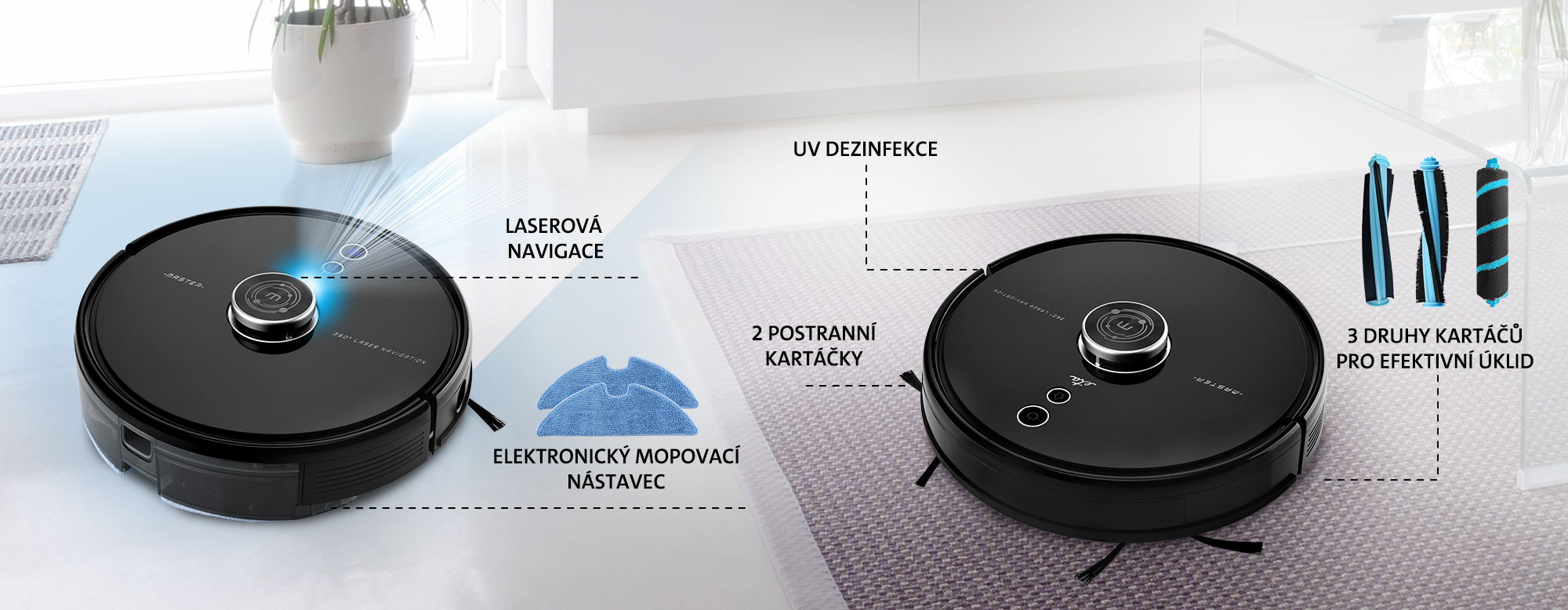 Robotický vysavač ETA Master 5229 90000