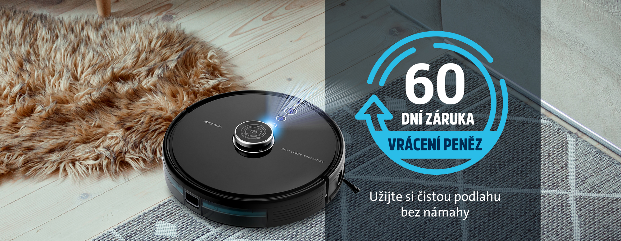 Robotický vysavač ETA Master 5229 90000