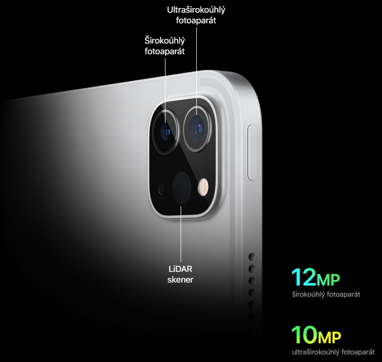 Tablet APPLE iPad Pro 11 WiFi + Cellular 256GB 2021 stříbrný silver