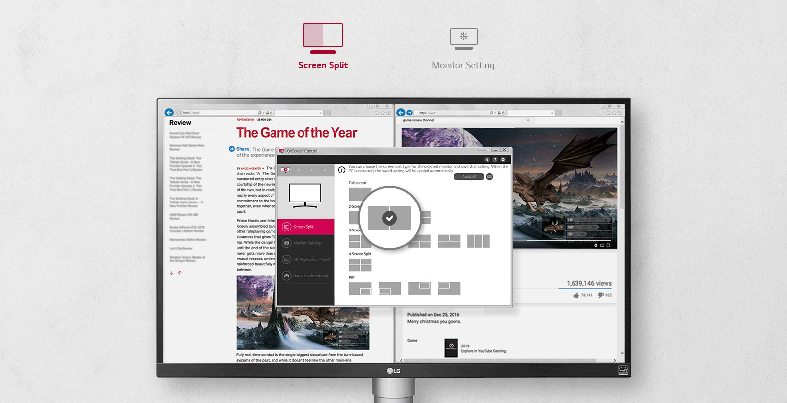 27 LED monitor LG 27UL650