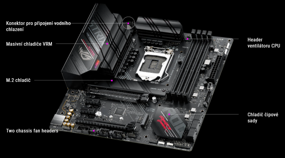 Základní deska ASUS ROG STRIX B560G GAMING WIFI