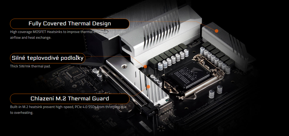 Základní deska GIGABYTE B560M AORUS PRO AX